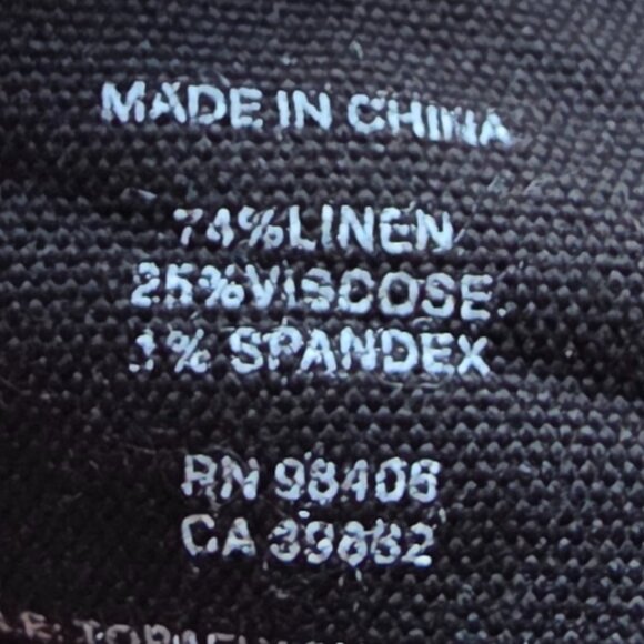 THEORY Toraely Sag Harbor Sweater | S | Crew Neck Short Sleeve Ombre Linen - Picture 7 of 8